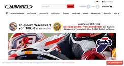 Desktop Screenshot of jamparts.com